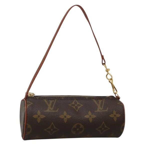 LOUIS VUITTON Monogram Papillon Pouch LV Auth - Picture 1 of 16